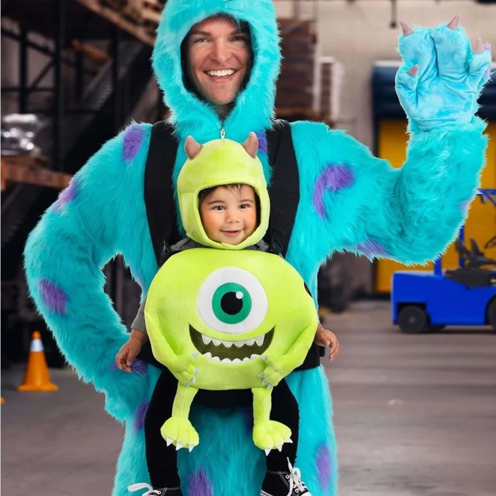 Disney Monsters Inc. Mike Wazowski Baby Halloween Costume 0-24 Months Infant